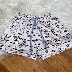 Wednesdays Girl Pajama/Lounge Spotted Comfy Shorts